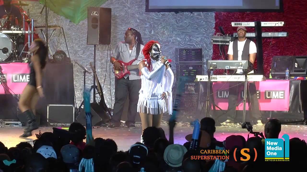 Antigua Carnival 2013 LIME Party Monarch Jumpy Performance Tizzy