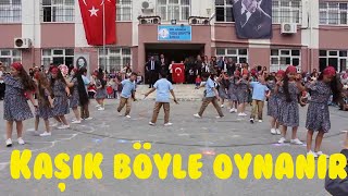 23 Nisan MUHTEŞEM KAŞIK OYUNU  - Bistan Biçtim Huriye - Takırda Fakırda -Yüzbaşı Şerafettin İlkokulu Resimi