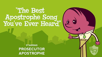 Apostrophe song from Grammaropolis - "The Best Apostrophe Song You