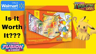 Is The GOLD Reshiram Charizard GX Premium Collection Box Worth It Walmart Exclusive 5 Packs