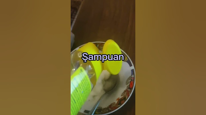Az malzemeli slime yapımı