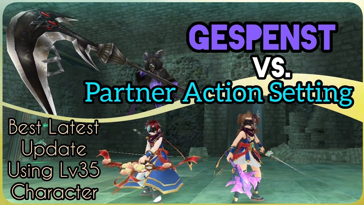 Easy Leveling with Merc/Partner? (Partner Test with Gespenst) | Toram Online