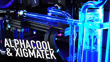 Custom Cooling, Cases & Fans | Alphacool and Xigmatek | Computex 2018|