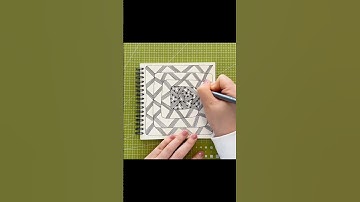 #82 Easy Zentangle patterns for beginners  #art #doodle #drawing