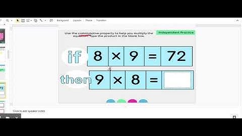 Properties of Multiplication - Google Slides