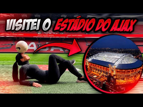 Fui no ESTÁDIO do AJAX ! Como é por dentro!?   - #01 VIAGEM EUROPA