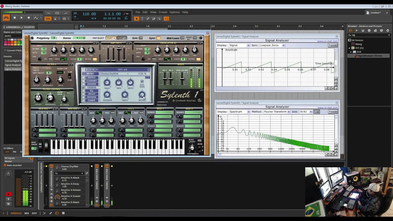 Sylenth1 Tutorial 10 - Phaser, Chorus & EQ