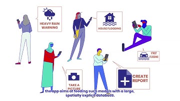 The FloodCitiSense Mobile and Web App