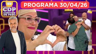 CUESTIÓN DE PESO - PROGRAMA 30/04/26