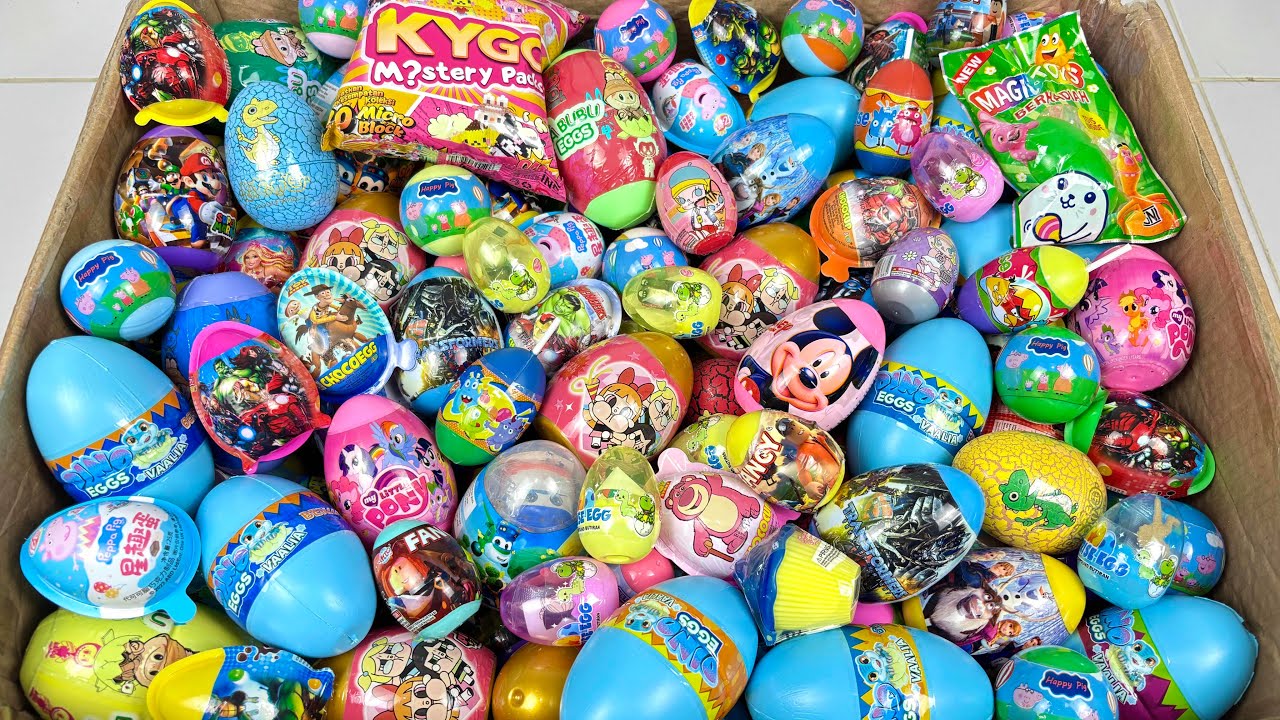 Unpacking A Lot Of Satisfying Surprise Egg, Surprise Ball, and Magic Pack For You | ASMR