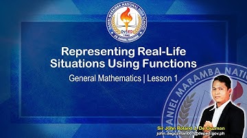 General Mathematics Module 1 - Representing Real-Life Situations Using Functions