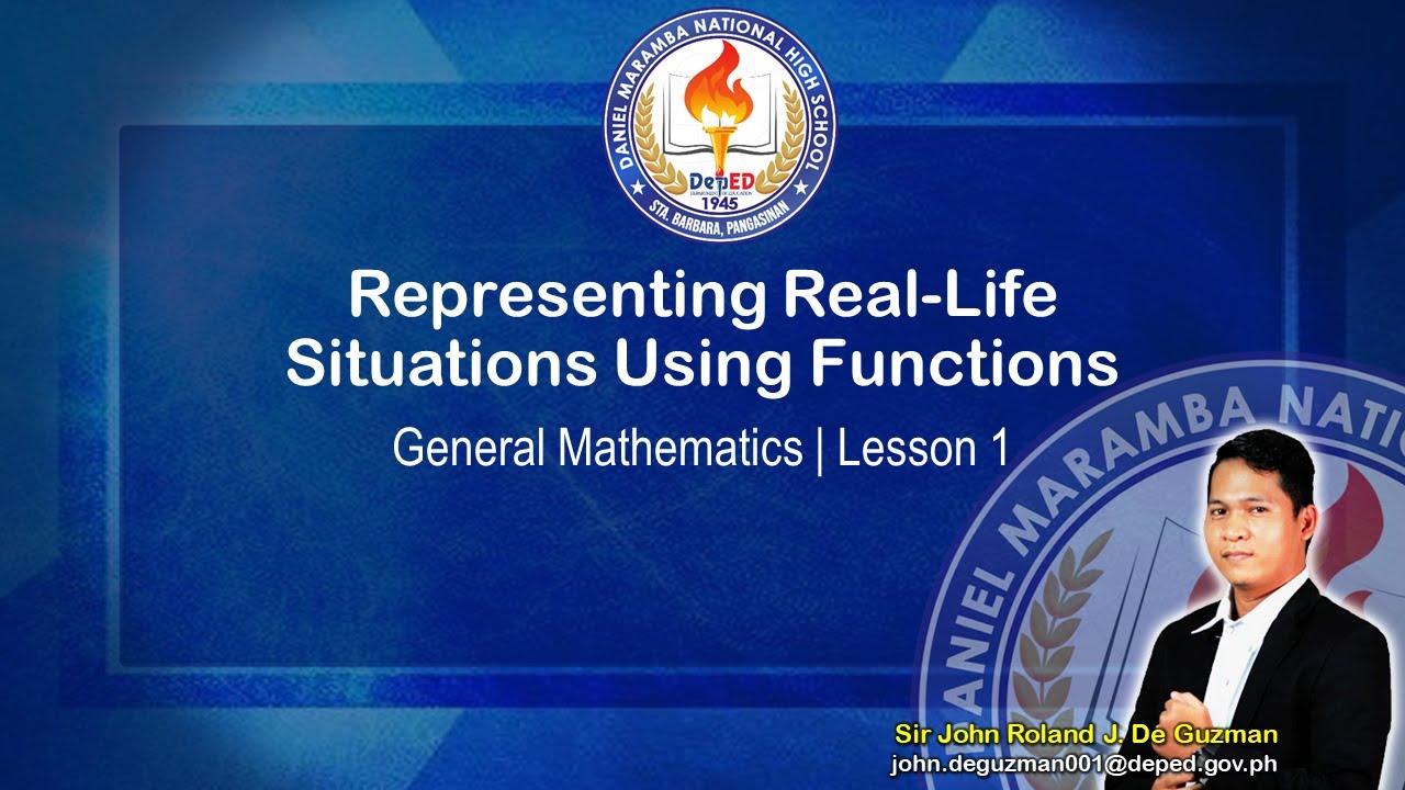 General Mathematics Module 1 - Representing Real-Life Situations Using Functions