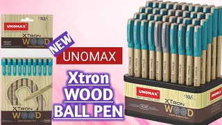 New Unomax Xtron Wood Ball Pen 😮 | best ball pen for good hand writing