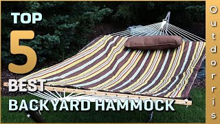 Top 5 Best Backyard Hammocks Review In 2025