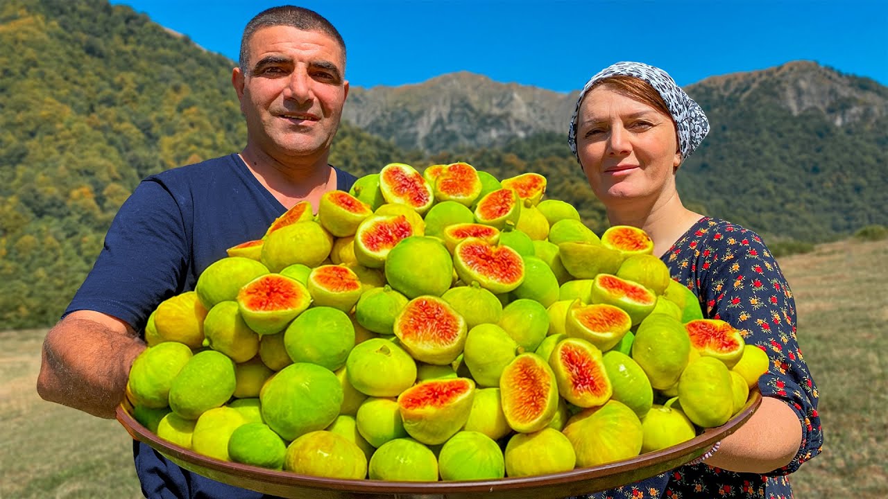 Fig Jam Cooking from Fresh Figs | BEST Video of 2025!