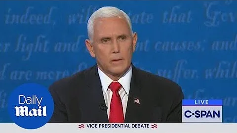 Pence is questioned on America's massive COVID-19 death rate