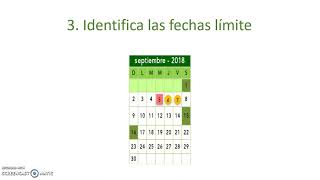 Calendario escolar Bachillerato Universitario a Distancia Calendario escolar Bachillerato Universitario a Distancia