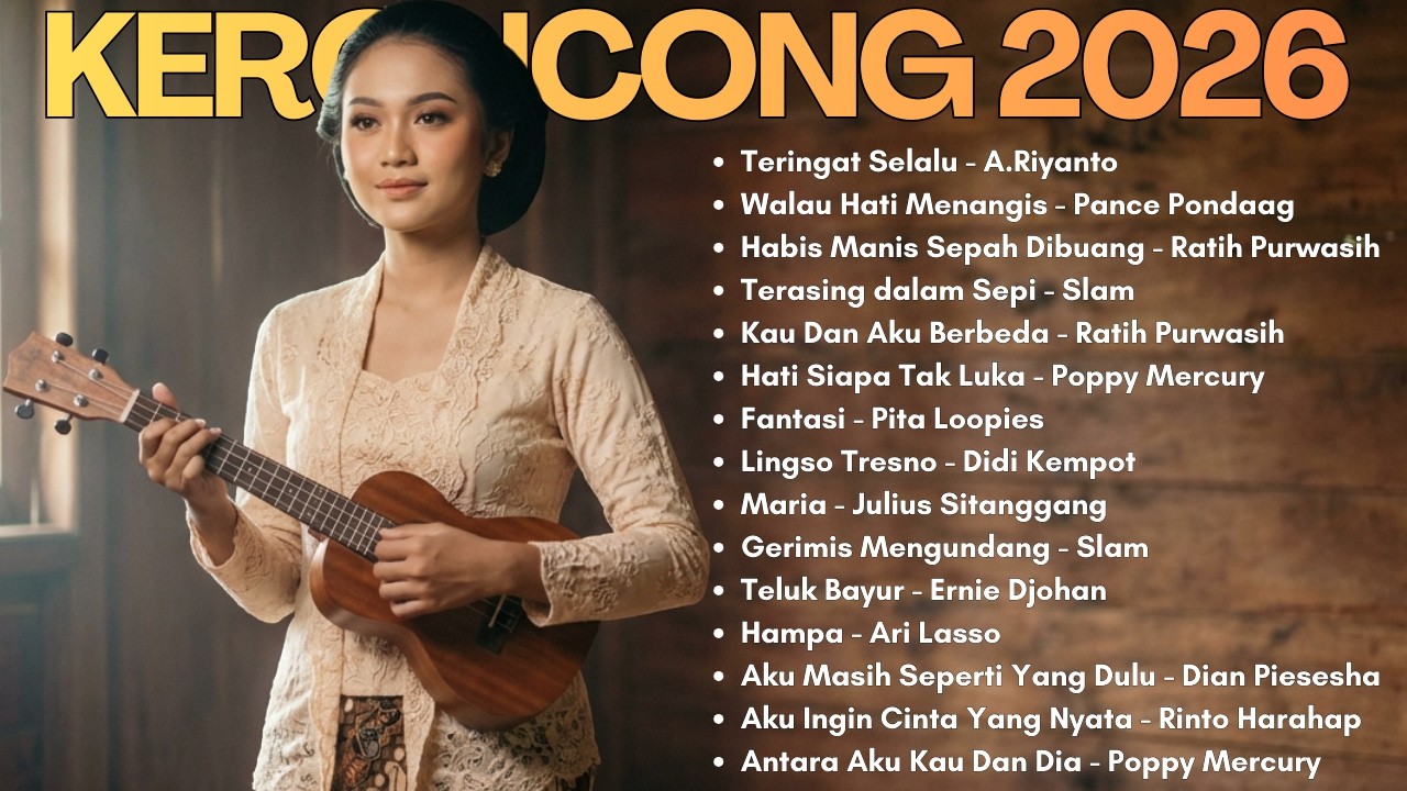 Keroncong Modern Terbaru 2026 🌿 Lagu Kenangan & Keroncong Jawa Lawas Full Album Nonstop