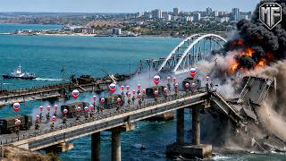 Russia Try to Protect Crimean Bridge From Ukrainian FPV Drones - Then THIS Happened...