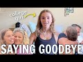 Saying Goodbye To Our College Daughter +  Katie's Dorm Tour