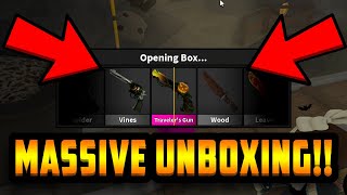 I UNBOXED 100+ BOXES IN THE NEW MM2 HALLOWEEN EVENT!! by NO_DATA 17,475 views 6 months ago 13 minutes, 21 seconds