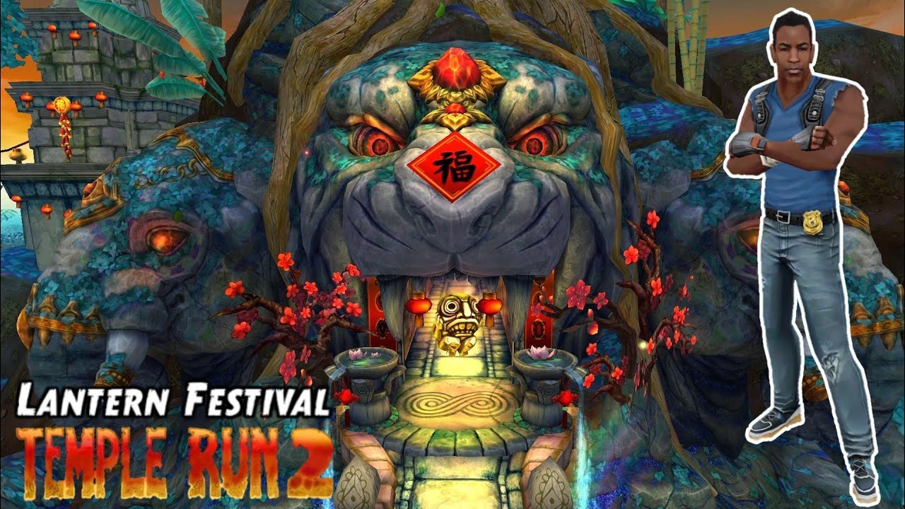 Barry Bones Run in Lantern Festival Temple Run 2 YaHruDv
