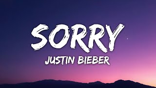 Justin Bieber - Sorry (Lyrics) Resimi