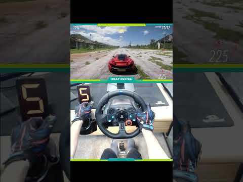 McLaren P1 Drag Race | Forza Horizon 5 | Logitech G29 Gameplay | RKay Drives