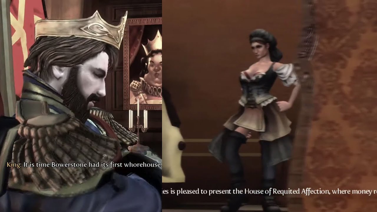 Fable III Opening Brothel and Using It