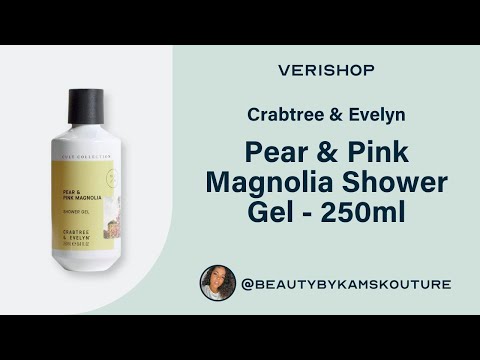 Video: Crabtree un Evelyn ķermeņa mazgāšanas bumbieru un rozā magnolijas apskats