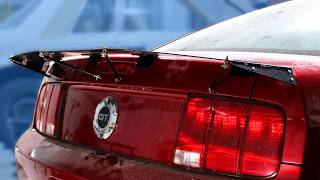 Building a car wing/spoiler is easier than you think.