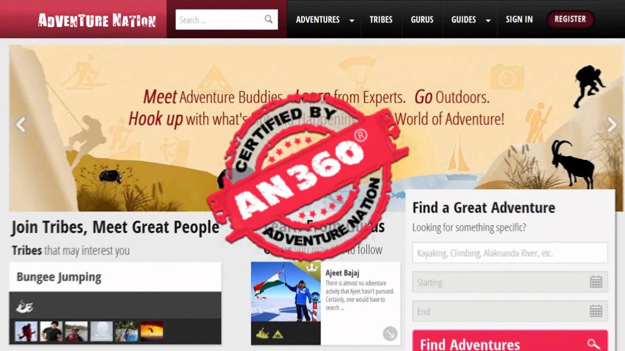 Adventure Nation latest video - YouTube