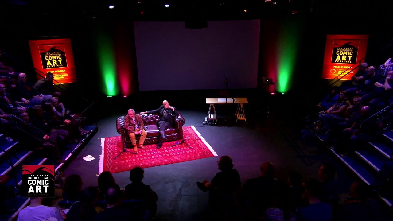 Desert Island Comics starring Grant Morrison