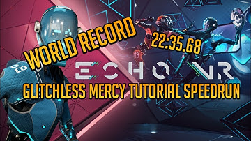 ECHO ARENA TUTORIAL SPEEDRUN WORLD RECORD