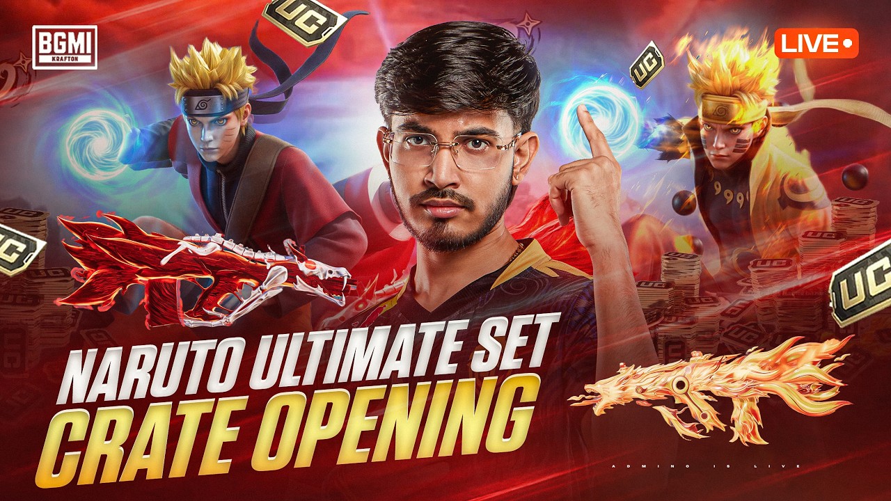 IT’S BEEN A WHILE! | NARUTO SET CRATE OPENING | ADMINO GAMING