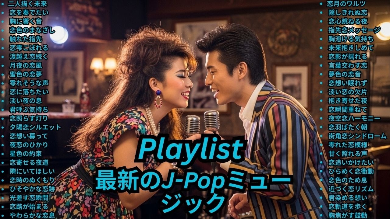[Playlist] 日本のシティポップ 80’S JAPANESE CITY POP レトロサウンド 夜景ドライブ 懐かしい恋 甘い思い出