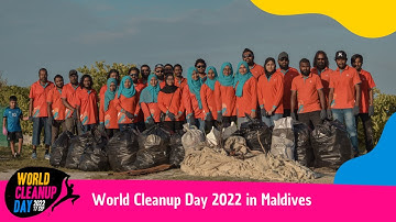 World Cleanup Day 2022 in Maldives