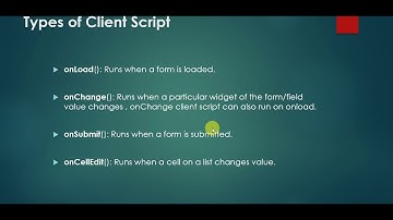 ServiceNow Scripting Intro & Client Script - onLoad()