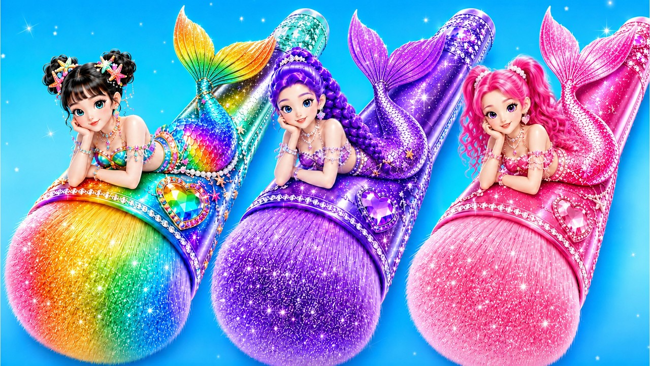 ゴールド vs レインボー vs サファイア🧜‍♀️マーメイド