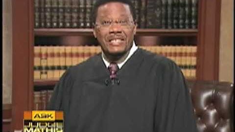 Ask Judge Mathis- December 21, 2009