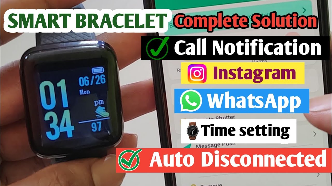fitpro watch connect to phonefitpro watch call settingssmart bracelet YouTube