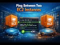 Ping Between Two EC2 Instances