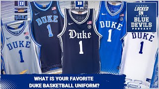 Favorite Duke Men's Basketball Uniforms & More Mailbag Questions | Duke Blue Devils Podcast