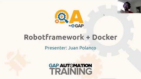 Robotframework + Docker training (Session 1/4)