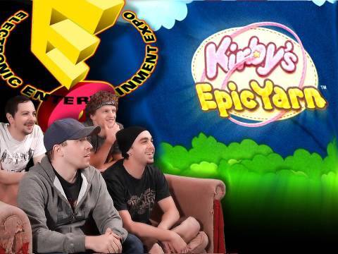 Kirby's Epic Yarn! - E3 2010 LIVE! - Video Games A...