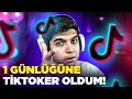 1 GÜNLÜĞÜNE TİKTOKER OLMA CHALLENGE!! | PUBG Mobile