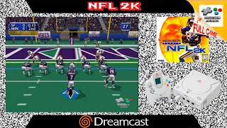 NFL 2K - Dreamcast [Playoffs] [Longplay]