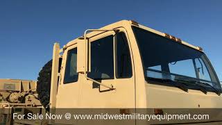 1995 Stewart & Stevenson M1089 5 Ton 6x6 Wrecker Truck For Sale Midwest Military Equipment