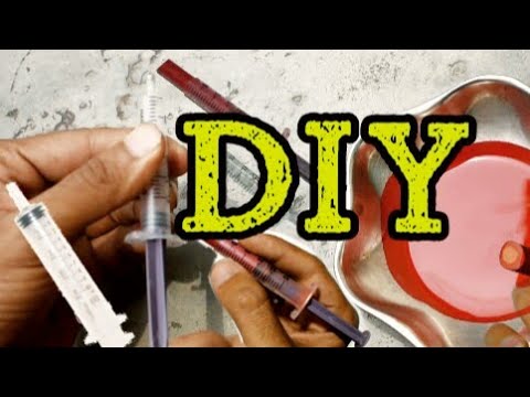 Pastel Injection Home Made SAFETY oil pastel 🎨 Oil pastel in injection | tutorial | OIL ...