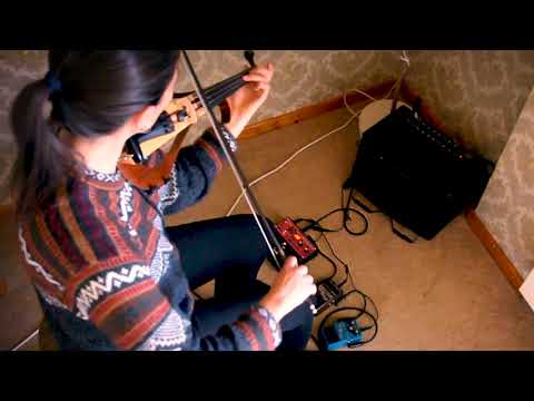 Electric Violin with Distortion  - Trying the Boss BD-2 Blues Driver Pedal